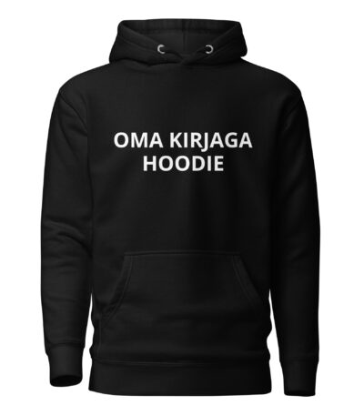 OMA KIRJAGA HOODIE