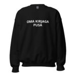 oma kirjaga pusa