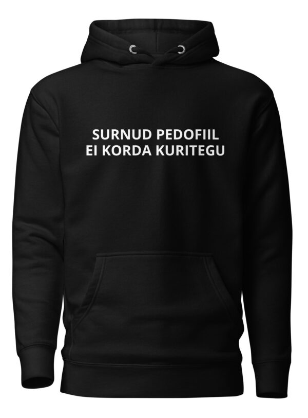 Kapuutsiga pusa - SURNUD PEDOFIIL EI KORDA KURITEGU