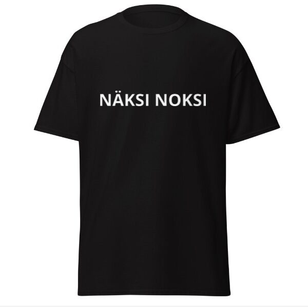 Must t-särk - NÄKSI NOKSI